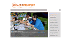 Desktop Screenshot of engagedphilosophy.com